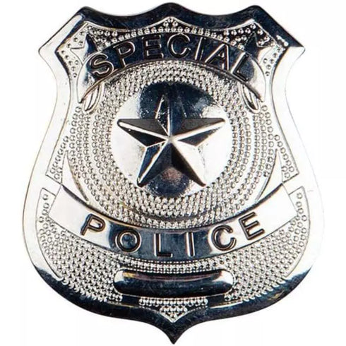 Police Badge, Metal