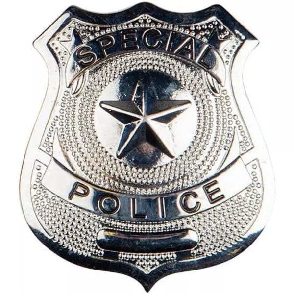 Police Badge, Metal