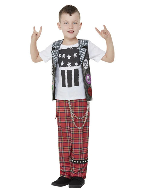 Punk Rocker Child Costume