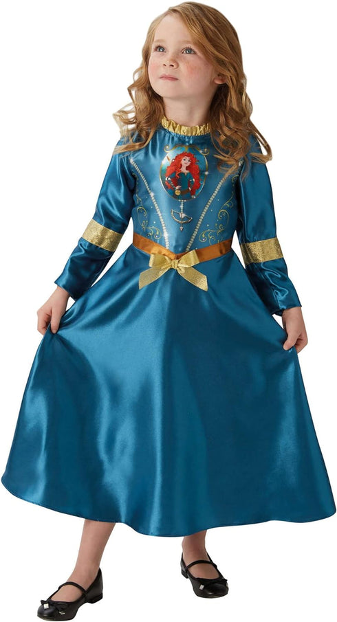 Merida Brave Princess Girls Costume