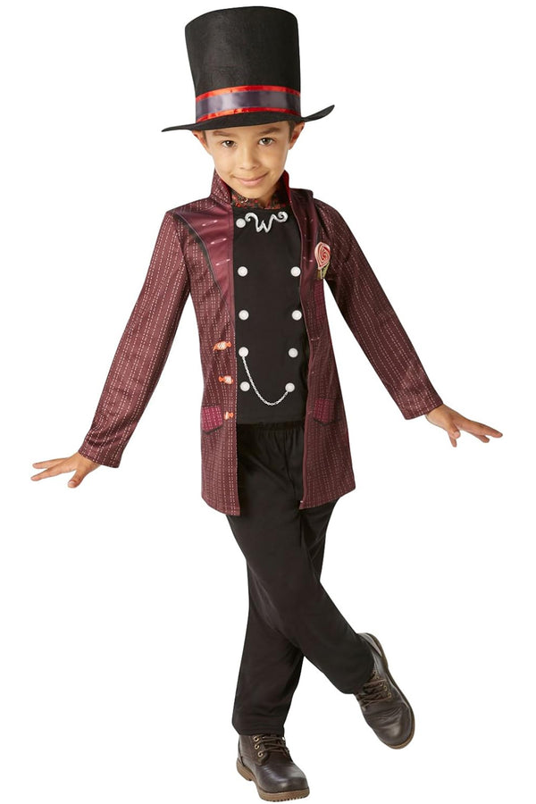 Willy Wonka Charlie and The Chocolate Factory Boys Costume