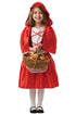 Deluxe Red Riding Hood Costume with Printed Apron