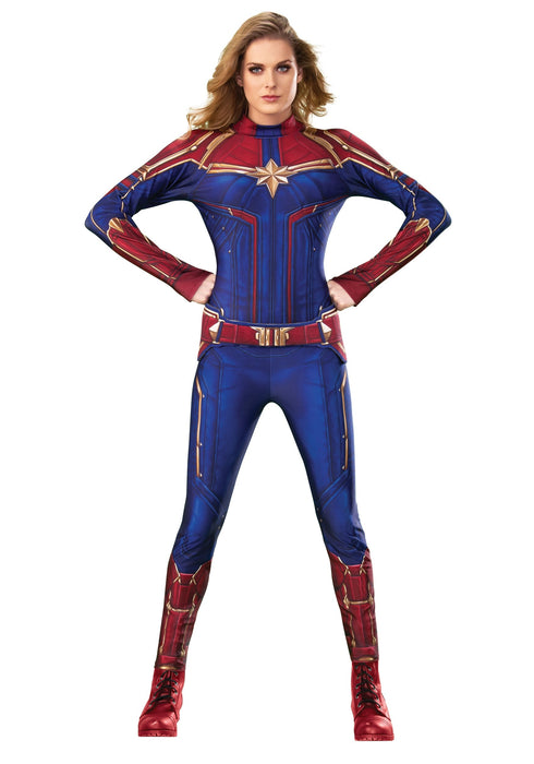 Captain Marvel Superhero Deluxe Women's Costume