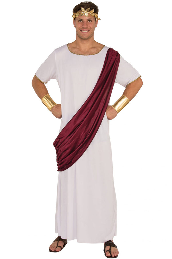 Agustus Costume Caesar Roman Toga Adults