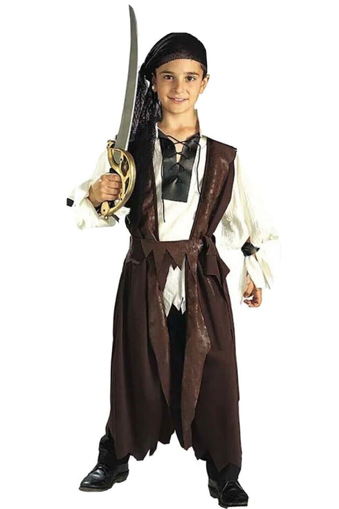 Caribbean Pirate Boys Costume