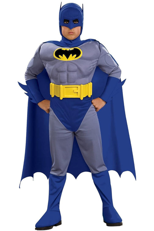 DC Batman Deluxe Muscle Chest Boys Costume