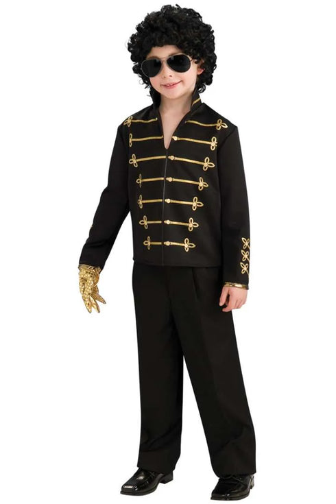 Michael Jackson Military Jacket Boys Costume