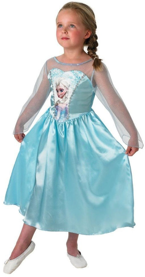 Girls Frozen Elsa Classic Costume