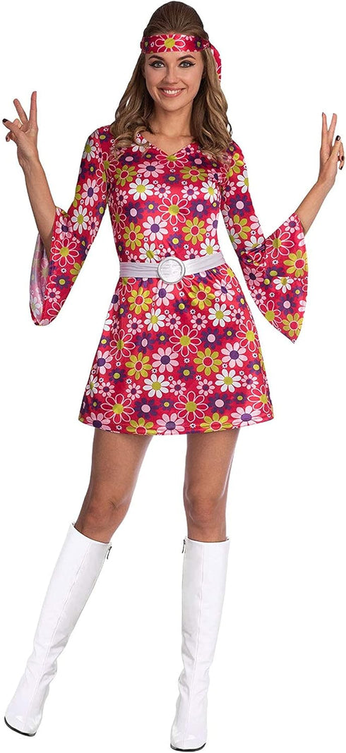 Retro 60's Go Go Girl Adults Costume