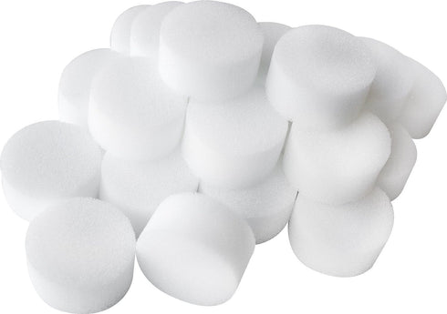 Make-Up Foam Sponges, White