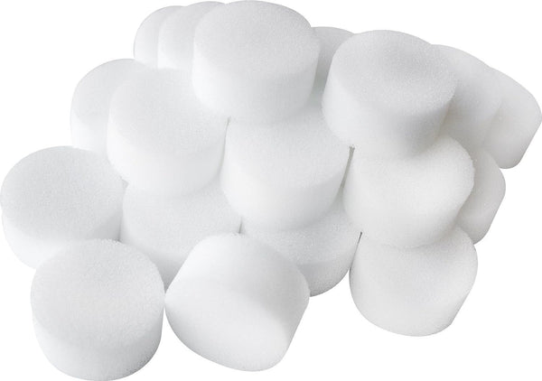 Make-Up Foam Sponges, White