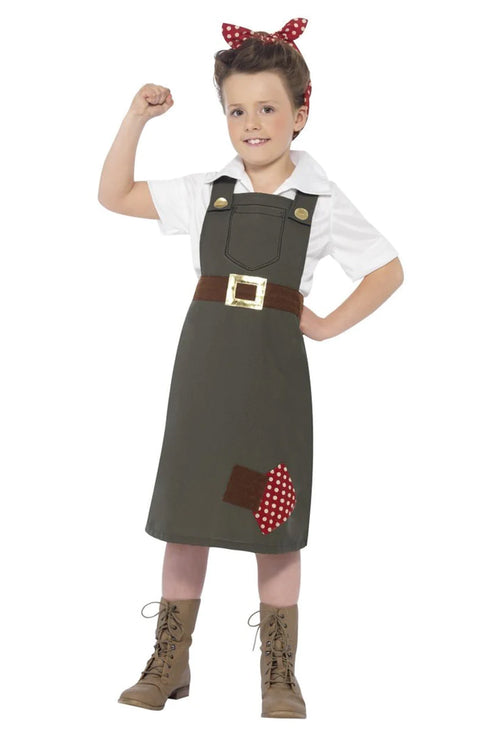 Hard at Work Munitions Girls Costume