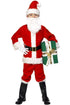 Boys Deluxe Santa Costume & Beard
