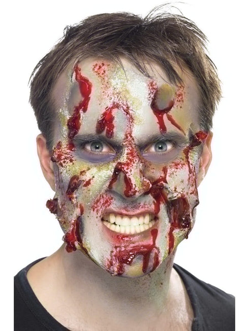 Smiffys Make-Up FX, Complete Zombie Kit, Facepaint