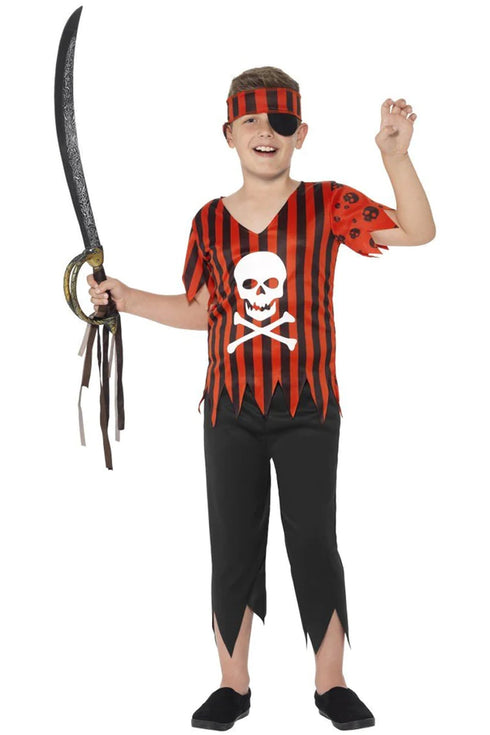 Jolly Roger Pirate Boy Costume