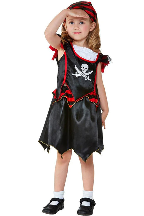 Toddler Pirate Skull & Crossbones Costume