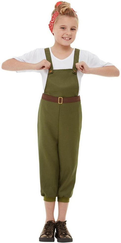 WW2 Little Land Girl Costume