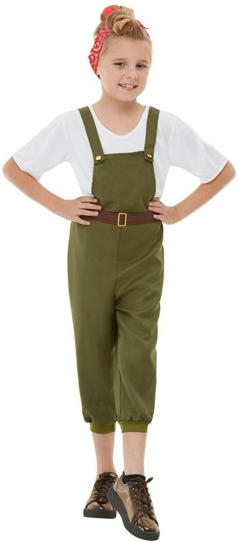 WW2 Little Land Girl Costume