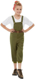 WW2 Little Land Girl Costume