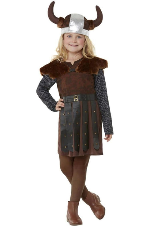 Viking Princess Girl Costume