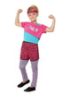Girls 80s Relax Costume