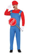 Train Engine Driver Adult Costume - Red