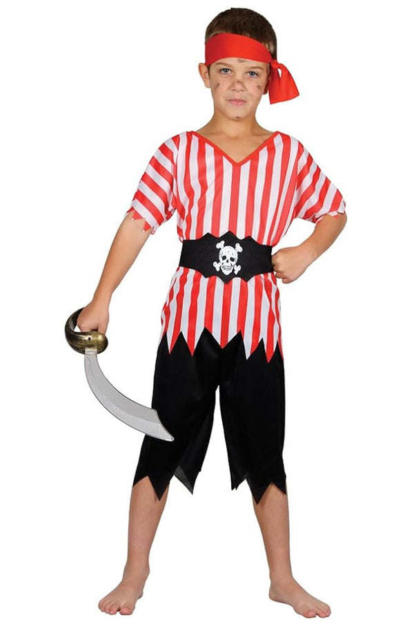 High Seas Pirate Boy Costume