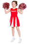 Girls Cheerleader Red Costume