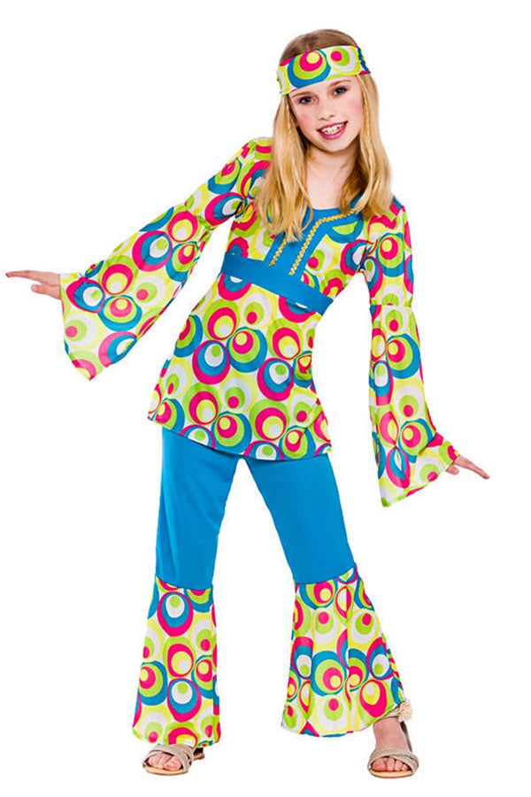 Retro Hippie Girl Costume