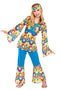 Retro Hippie Girl Costume