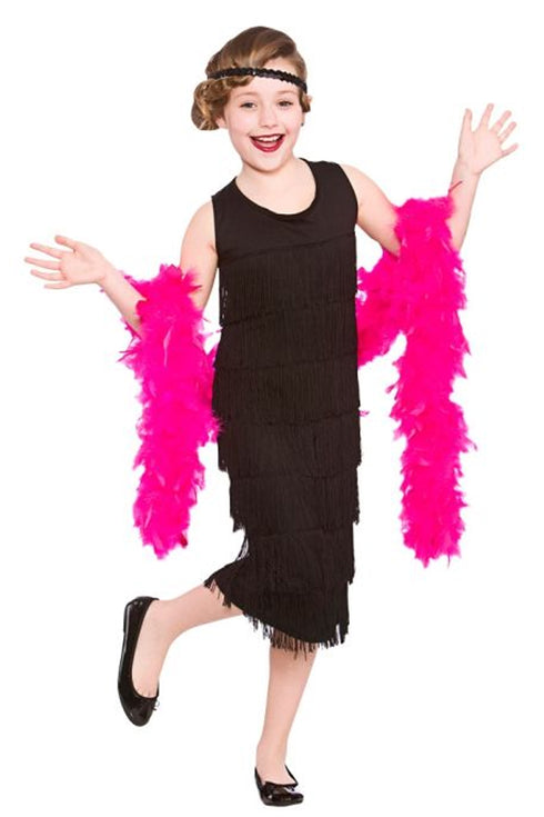 Girls Charleston Flapper Costume Kids 20s