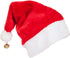 Deluxe Santa Hat with Brass Bell