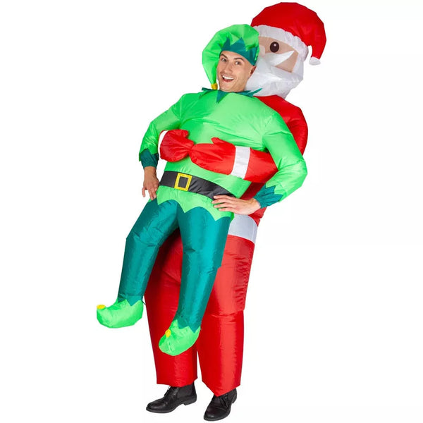 Inflatable Carry Me Santa/Elf Costume