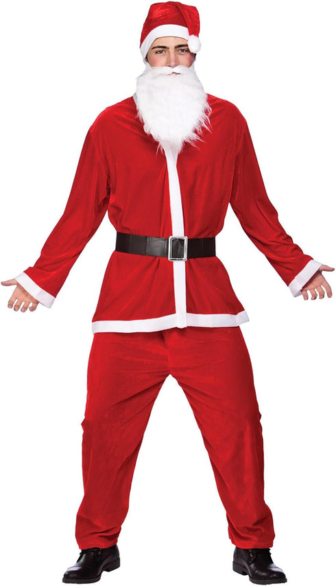 Deluxe Velour Santa Suit