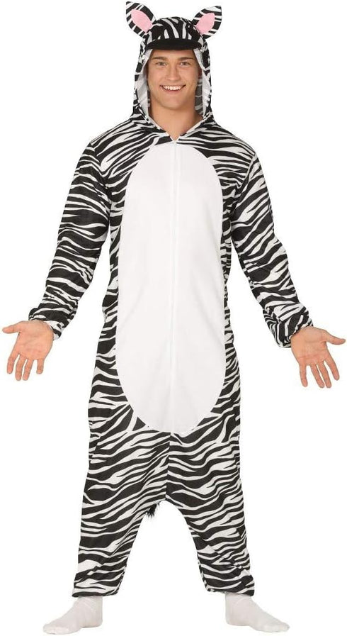 Striped Zebra Adults Costume