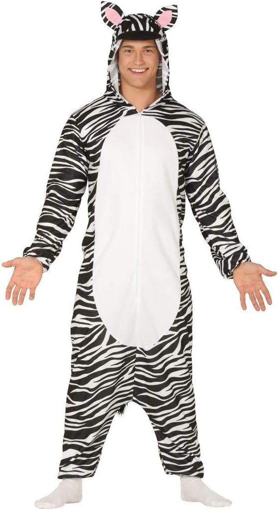 Striped Zebra Adults Costume