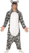 Striped Zebra Adults Costume