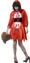 Zombie Little Miss Hood Ladies Costume