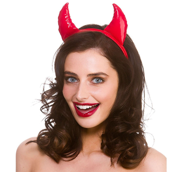PVC Red Devil Horns