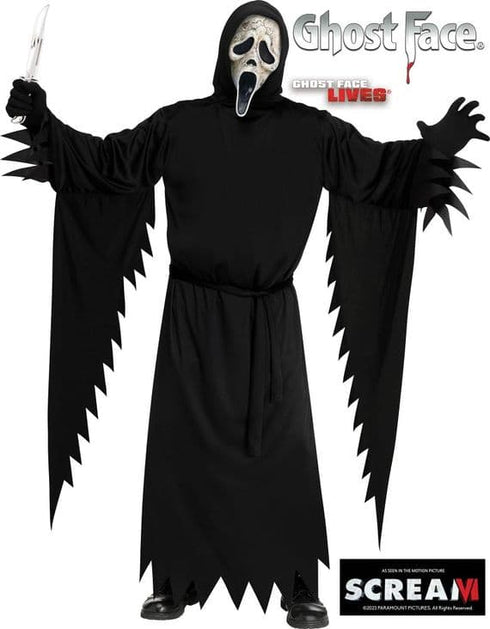 Adults GhostFace Scream VI Aged Costume
