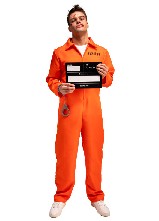 Prisoner High Quality  Adults Costume