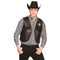 Cowboy / Sheriff Waistcoat - Black