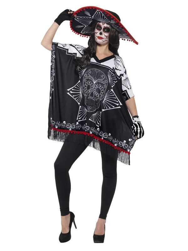 Day of the Dead Bandit Costume - Female