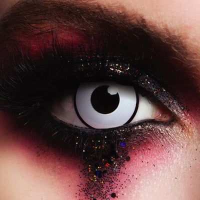 Mesmereyez Glass White UV Coloured Contacts