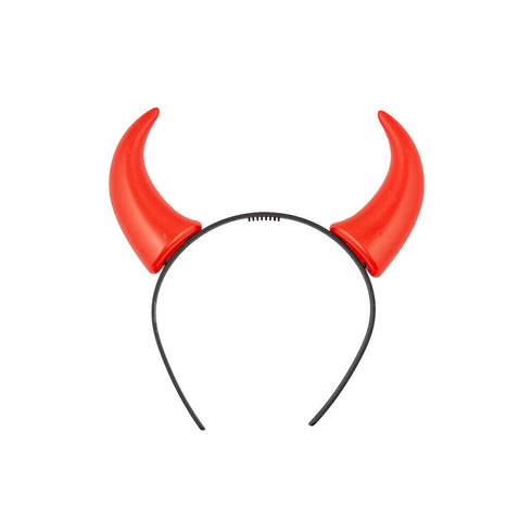 Devil Horns on Headband - view 2 - Halloween hat - Costume N Party London