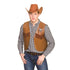 Cowboy / Sheriff Waistcoat - Brown