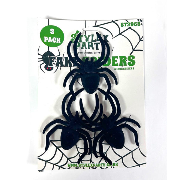 Pack Of 3 Medium Spiders