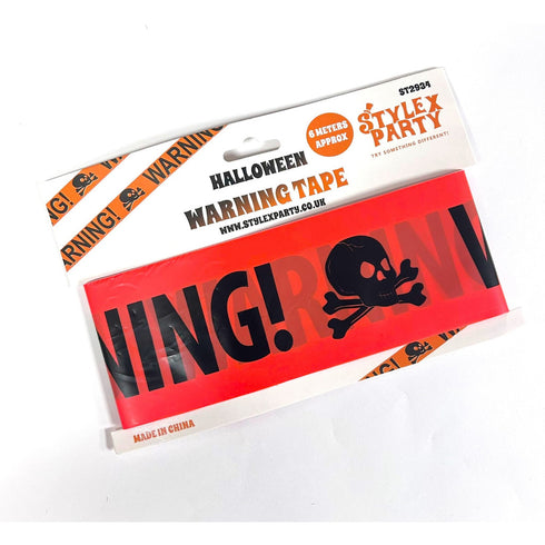 Orange Warning Tape