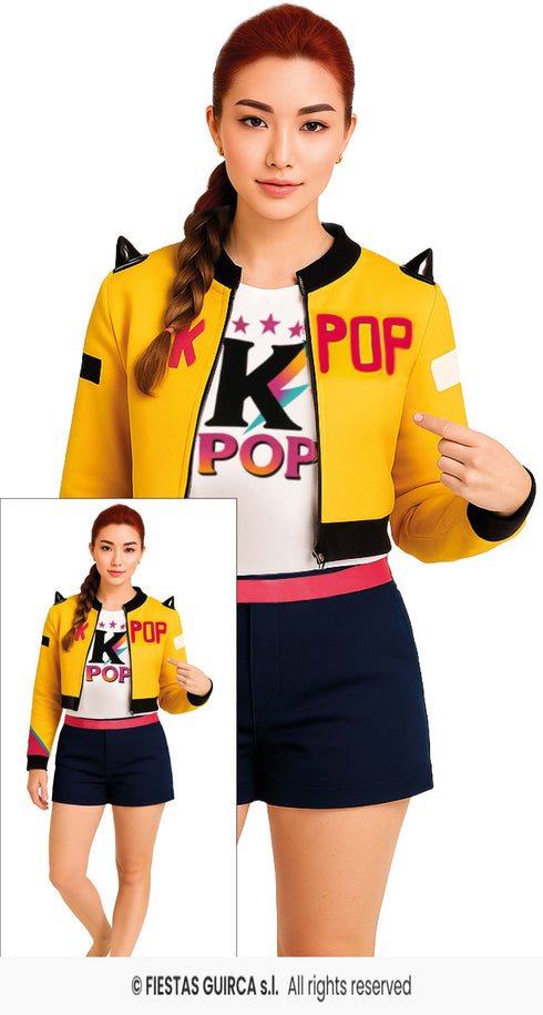 kpop idol costume for adults jacket shirt shorts