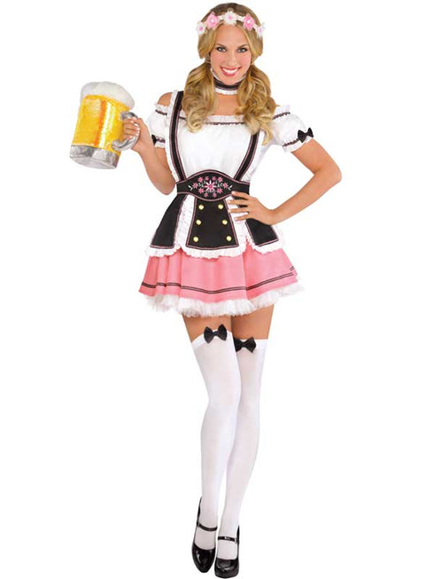 Oktoberfest Bavarian Beer Maid Costume